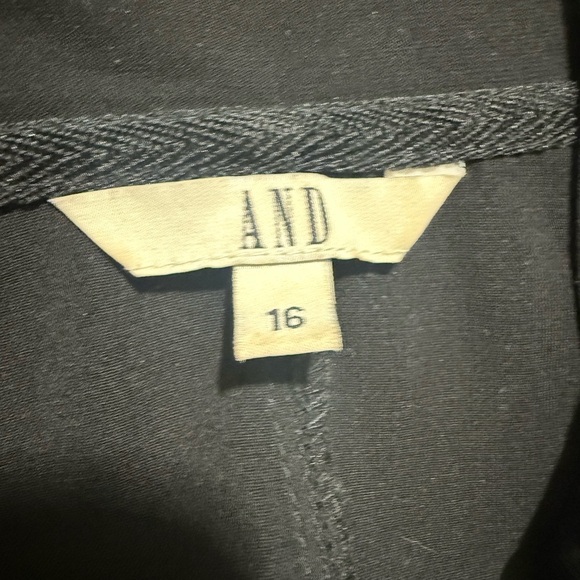 Sleek Black Open-Front Longline
Cardigan Jacket - Size 16 - Picture 4 of 4